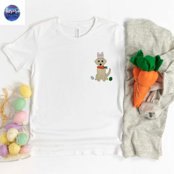 Embroidered Easter Dog Lover Sweatshirt