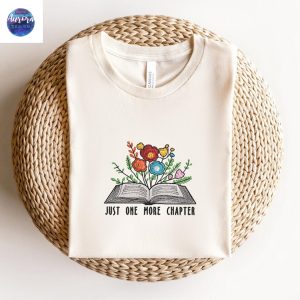 Embroidered Just One More Chapter Shirt