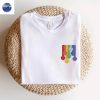 Embroidered Rainbow 100 Full Battery Shirt