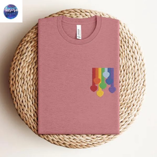 Embroidered Love is Love Shirt