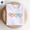 Embroidered Rainbow Family Duck Shirt