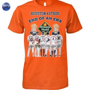 Houston Astros End Of An Era Minute Maid Park Signature Unisex T-Shirt