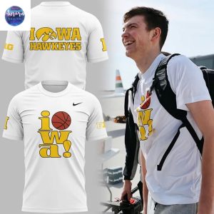 Iowa Hawkeyes Basketball 2025 3D T-Shirt