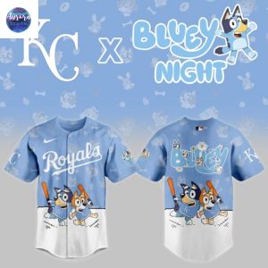 Kansas City Royals 2025 Bluey Night Baseball Jersey