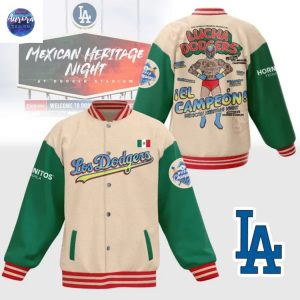 Los Angeles Dodger Mexican Heritage Night Baseball Jacket