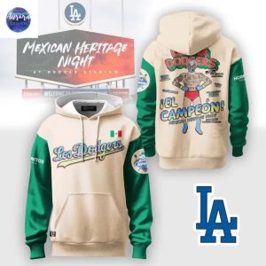 Los Angeles Dodger Mexican Heritage Night Baseball Jacket