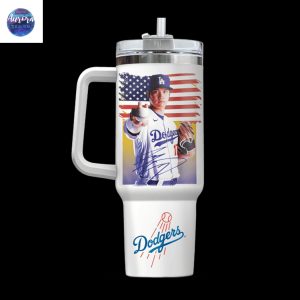 Los Angeles Dodgers Shohei Ohtani Tumbler With Handle And Straw