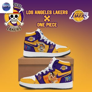 Los Angeles Lakers One Piece Night 3D T-Shirt