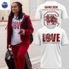 Love South Carolina Gamecocks Women Basketball 3D T-Shirt