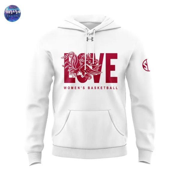 Love South Carolina Gamecocks Women Basketball Hoodie