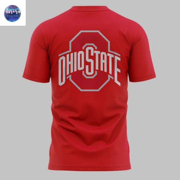 Ohio State Buckeyes Pro Day 2025 3D T-Shirt – Red