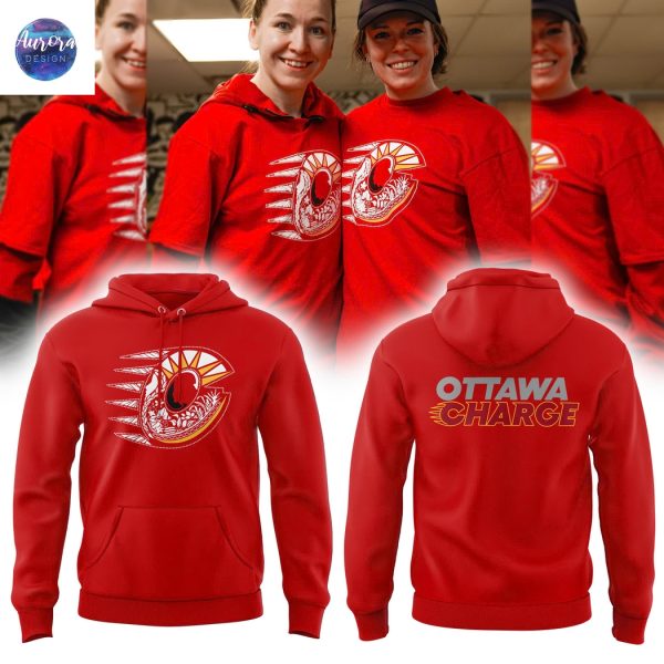 Ottawa Charge Indigenous Heritage Hoodie – Red