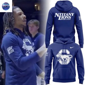 Penn State Nittany Lions Old Logo Wordmark PS Hoodie