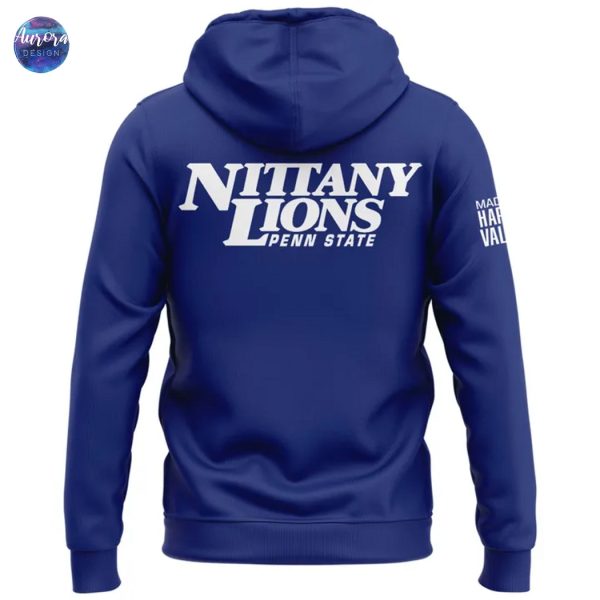 Penn State Nittany Lions Old Logo Wordmark PS Hoodie