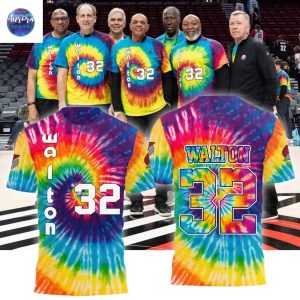 Portland Trail Blazers – Bill Walton Tribute Night 3D T-Shirt