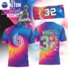 Portland Trail Blazers – Bill Walton Tribute 3D T-Shirt