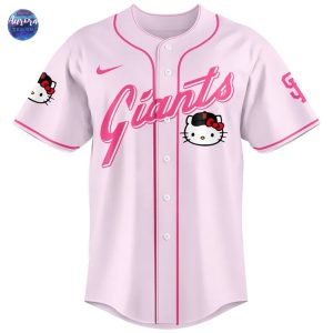 San Francisco Giants x Hello Kitty Game 2025 Baseball Jersey