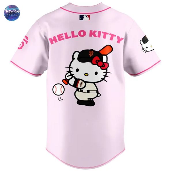 San Francisco Giants x Hello Kitty Game 2025 Baseball Jersey