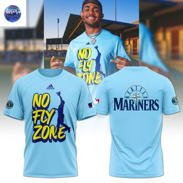 Seattle Mariners No Fly Zone 3D T-Shirt