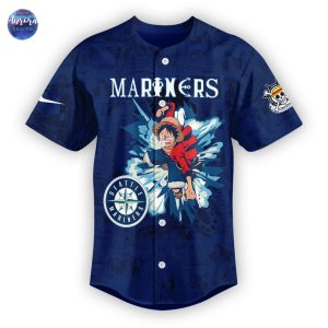 Seattle Mariners x Luffy Theme Night Baseball Jersey