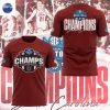 South Carolina Gamecocks SEC Womens Basketball Champions 2025 3D T-Shirt