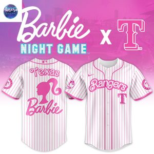 Texas Rangers x Hello Kitty Night Happy Girls Day Baseball Jersey