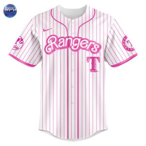 Texas Rangers x Barbie Night Game 2025 Baseball Jersey