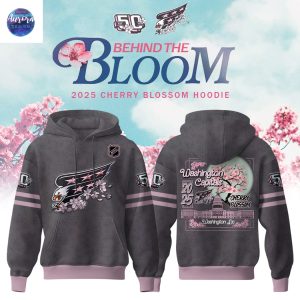 Washington Capitals 50th Anniversary Cherry Blossom Hoodie