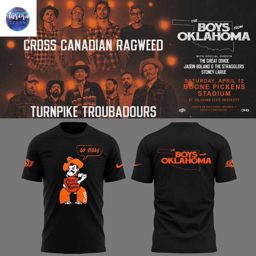 Oklahoma State Cowboys x The Boys From Oklahoma Go Stilly 3D T-Shirt Oklahoma State Cowboys x The Boys From Oklahoma Go Stilly 3D T-Shirt