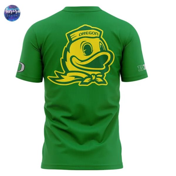 Oregon Ducks Softball For Fans 2025 3D T-Shirt – Green