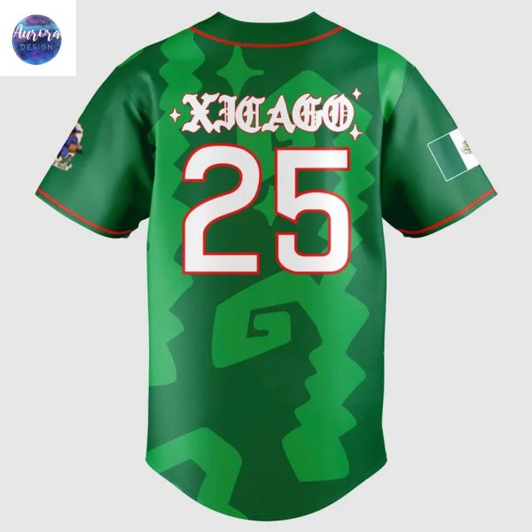 Personalized Chicago Cubs Mexican Heritage 2025 Baseball Jersey