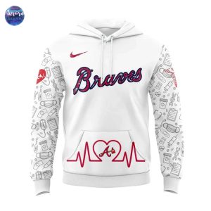 Atlanta Braves Nurses It A World Of Heart Hoodie