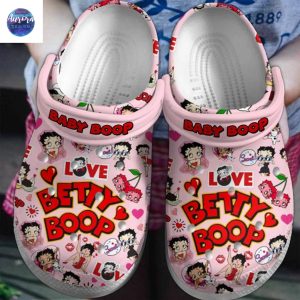 Baby Boop I Love Betty Boop Crocs