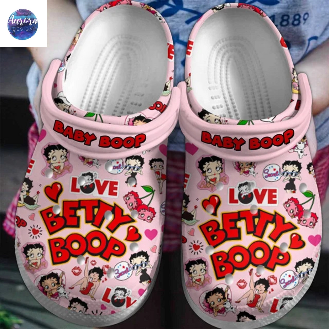 Baby Boop I Love Betty Boop Crocs Baby Boop I Love Betty Boop Crocs