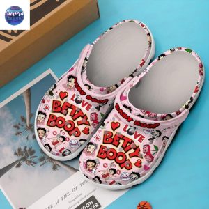 Baby Boop I Love Betty Boop Crocs
