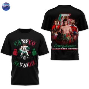 Canelo Alvarez 1990 Que Viva Mexico Cabrones 3D T-Shirt