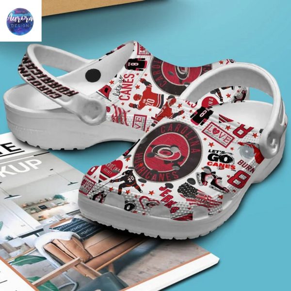 Carolina Hurricanes Nhl Sport Crocs