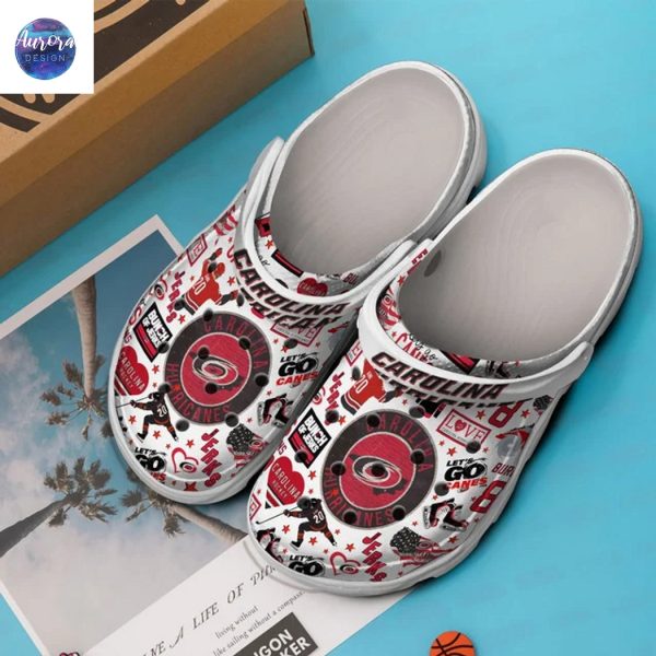 Carolina Hurricanes Nhl Sport Crocs