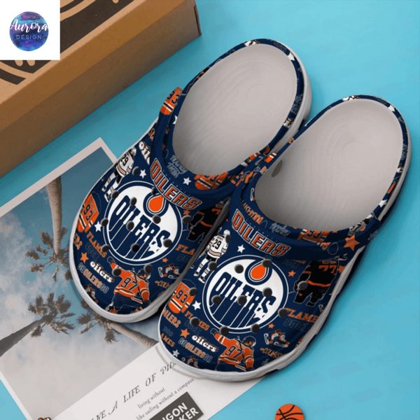 Edmonton Oilers Nhl Sport Crocs