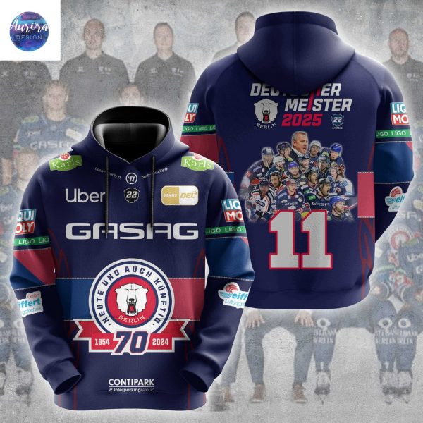 Eisbaren Berlin Deutscher Meister 2025 Hoodie