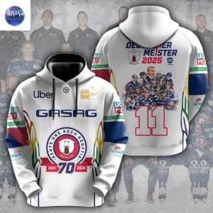 Eisbaren Berlin Deutscher Meister 2025 Hoodie – White