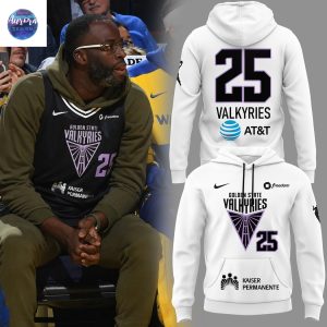 Golden State Valkyries 2025 Freedom Hoodie – White