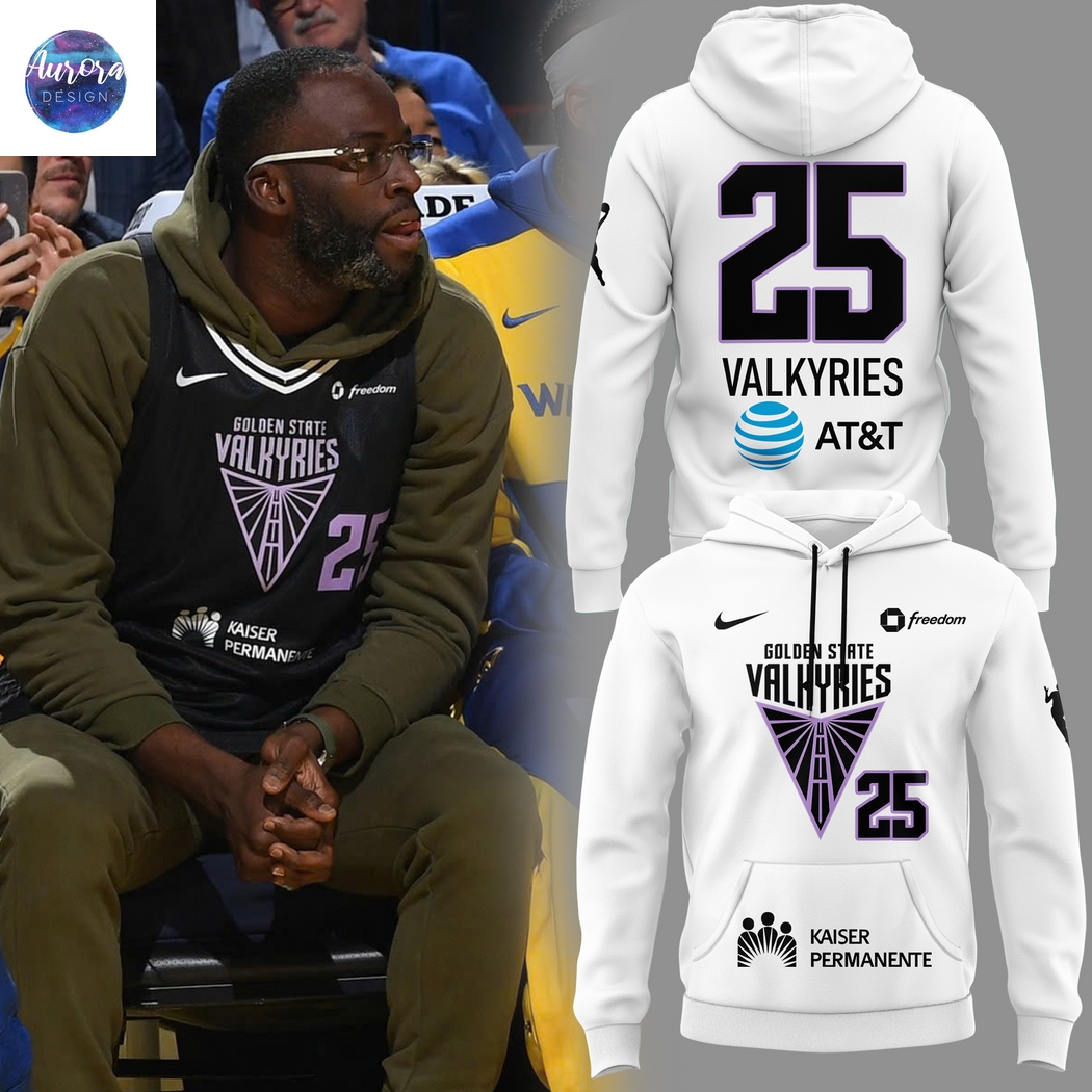 Golden State Valkyries 2025 Freedom Hoodie - White Golden State Valkyries 2025 Freedom Hoodie - White