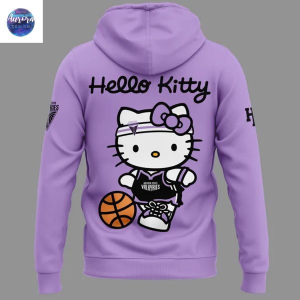 Golden State Valkyries Basketball Kitty 2025 Purple Hoodie