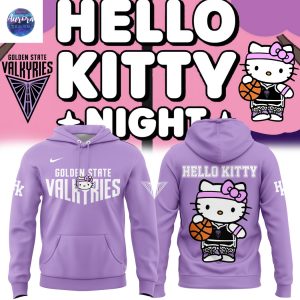 Golden State Valkyries Kitty 2025 White Hoodie