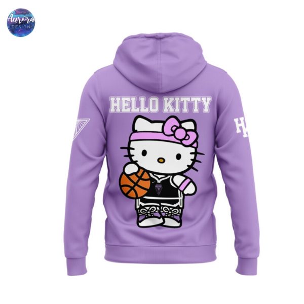 Golden State Valkyries Kitty 2025 Purple Hoodie
