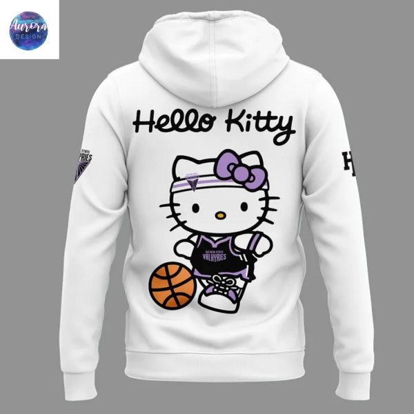 Golden State Valkyries Kitty 2025 White Hoodie