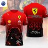 Lewis Hamilton 44 Signature 3D T-Shirt