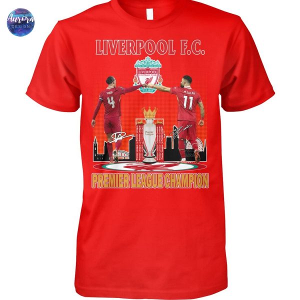 Liverpool FC Premier League Champion Signature Unisex T-Shirt