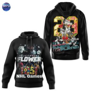 Marc-Andre Fleury Felicitations Flower NHL Games Hoodie